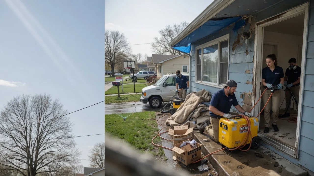 Basement Flood Cleanup in Waddington, NY near me